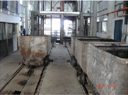 高位翻车机的转运装置